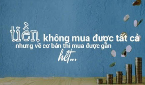 Tầm quan trọng của TIỀN với cuộc sống