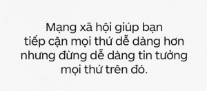 Đã đến lúc chúng ta cần phải học KỸ NĂNG DÙNG MẠNG XÃ HỘI!!