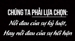 Phía sau hào quang luôn là kỷ luật tự giác khắc nghiệt