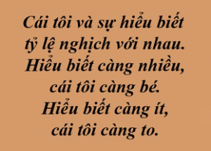 Thứ duy nhất có thể khiến một người trở nên vĩ đại