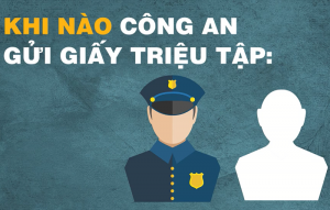 BỊ CÔNG AN TRIỆU TẬP CÓ PHẢI LÀ TÔI ĐÃ PHẠM TỘI?