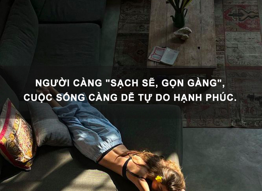 Sạch sẽ ngăn nắp là một dạng cảnh giới tu dưỡng